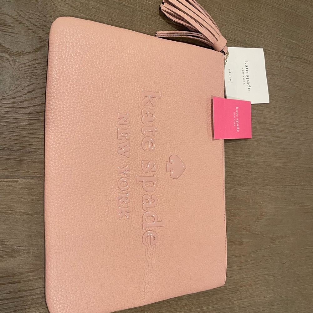 NWT Kate Spade Large Tassel Pouch